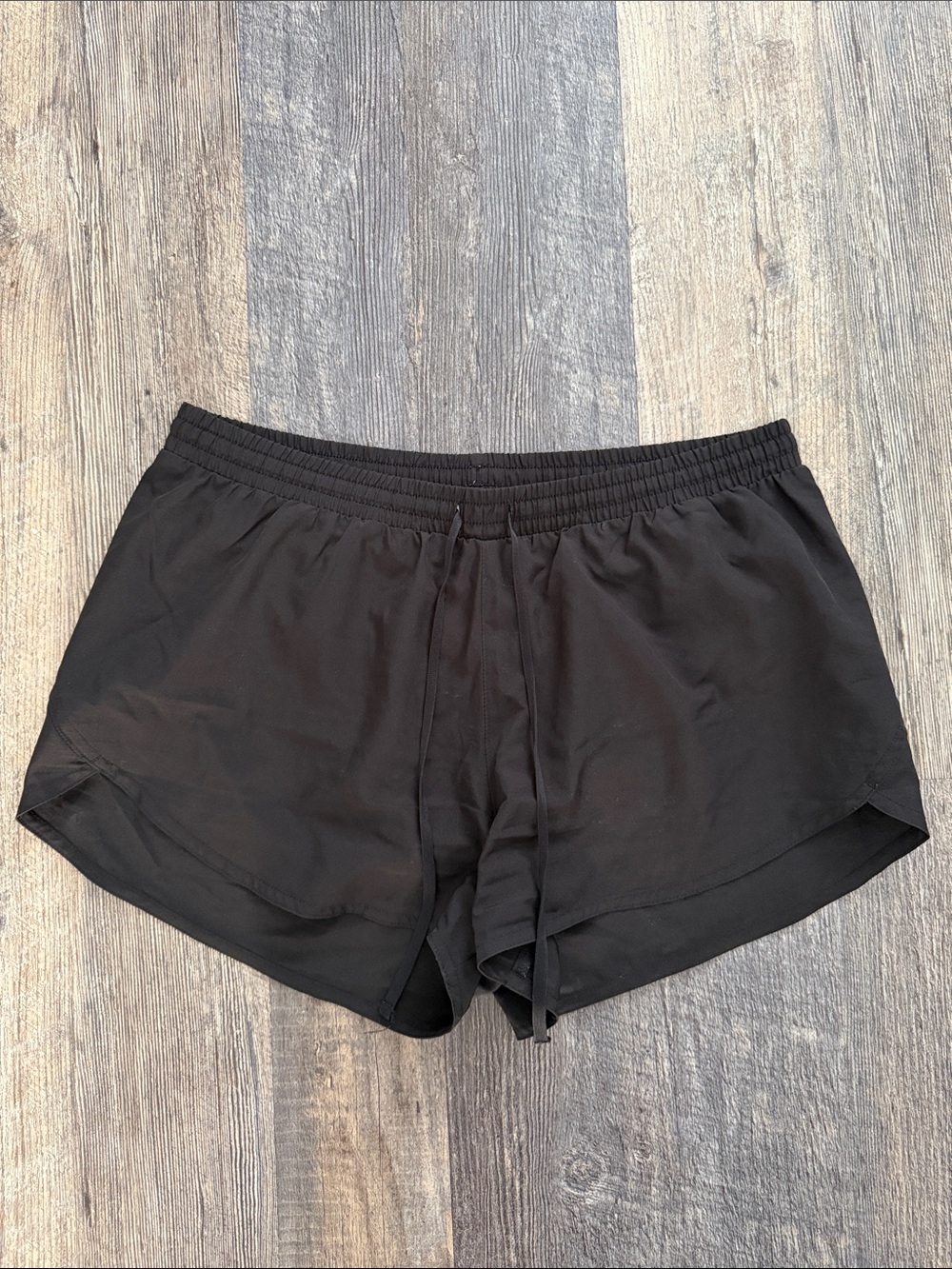 Old Navy Black Women's Athletic Drawstring Shorts